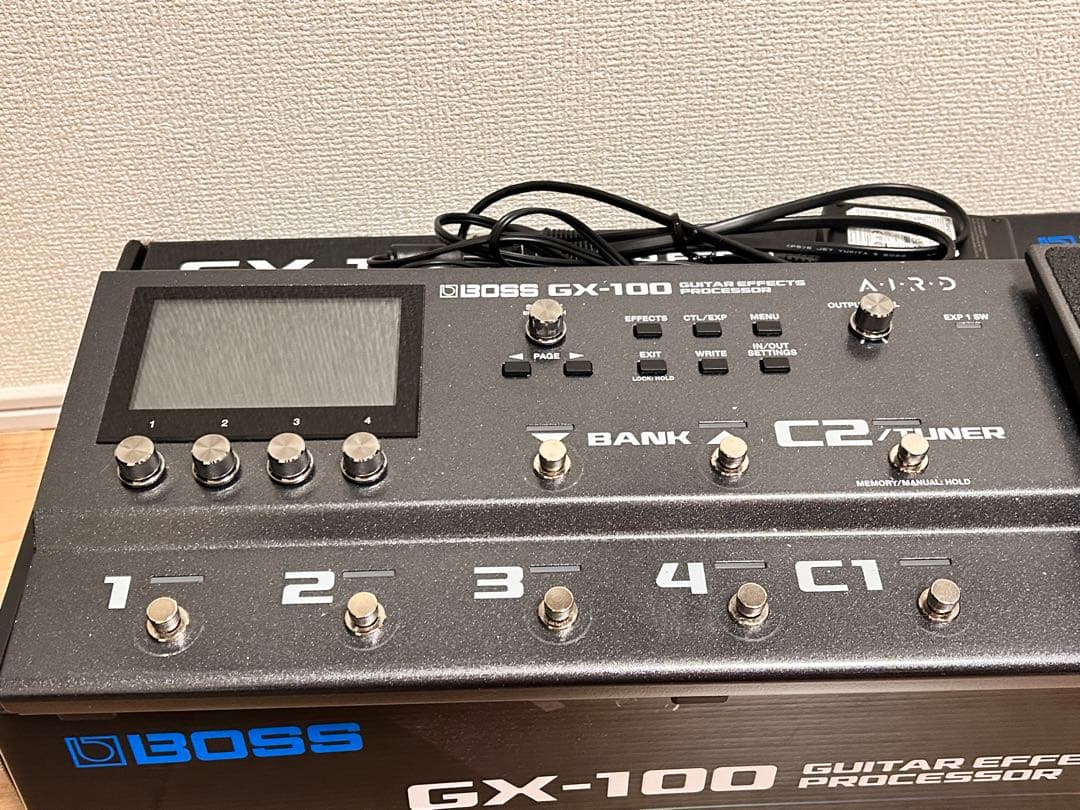 BOSS GX-100 ギターエフェクター　BT-Dual Adaptor付き