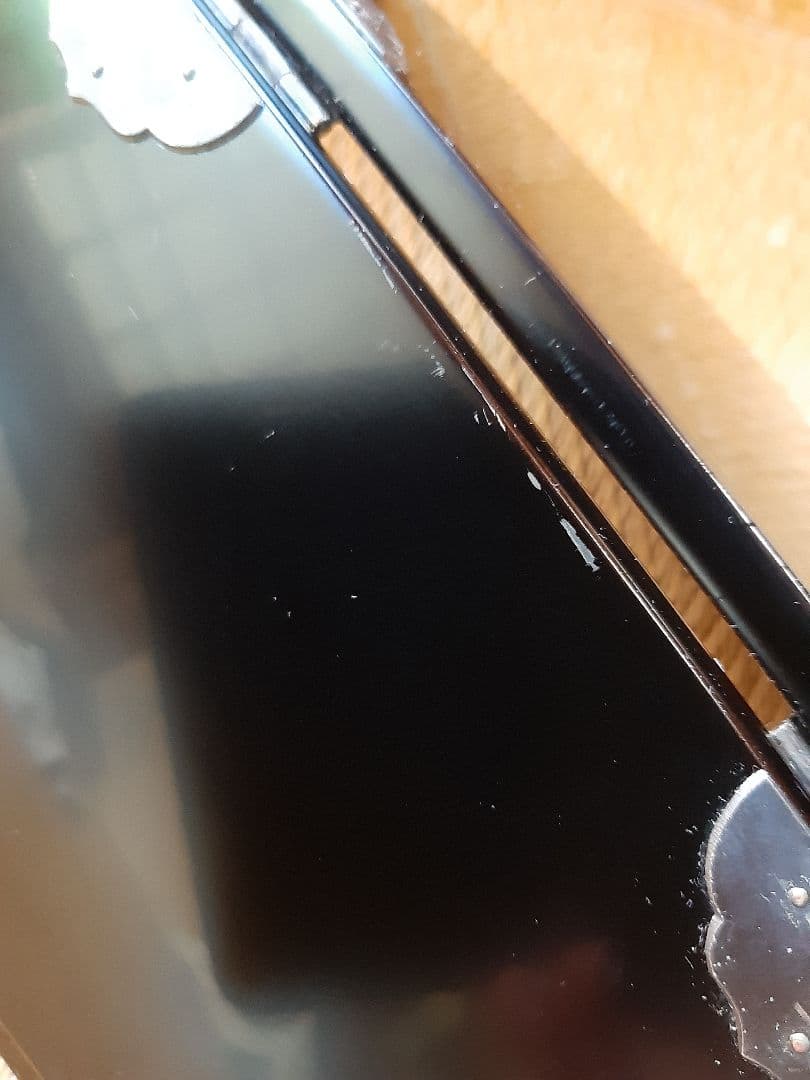 茶道具 ギヤマン（義山）平水指 漆蓋付き 共箱 水差 水入れ 平