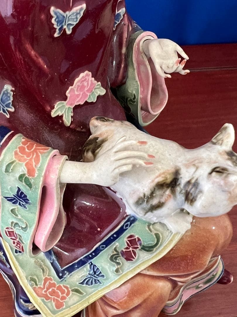 中国古美術/置物 【貴婦像，林偉東手製 ，精品】稀少品 - メルカリ