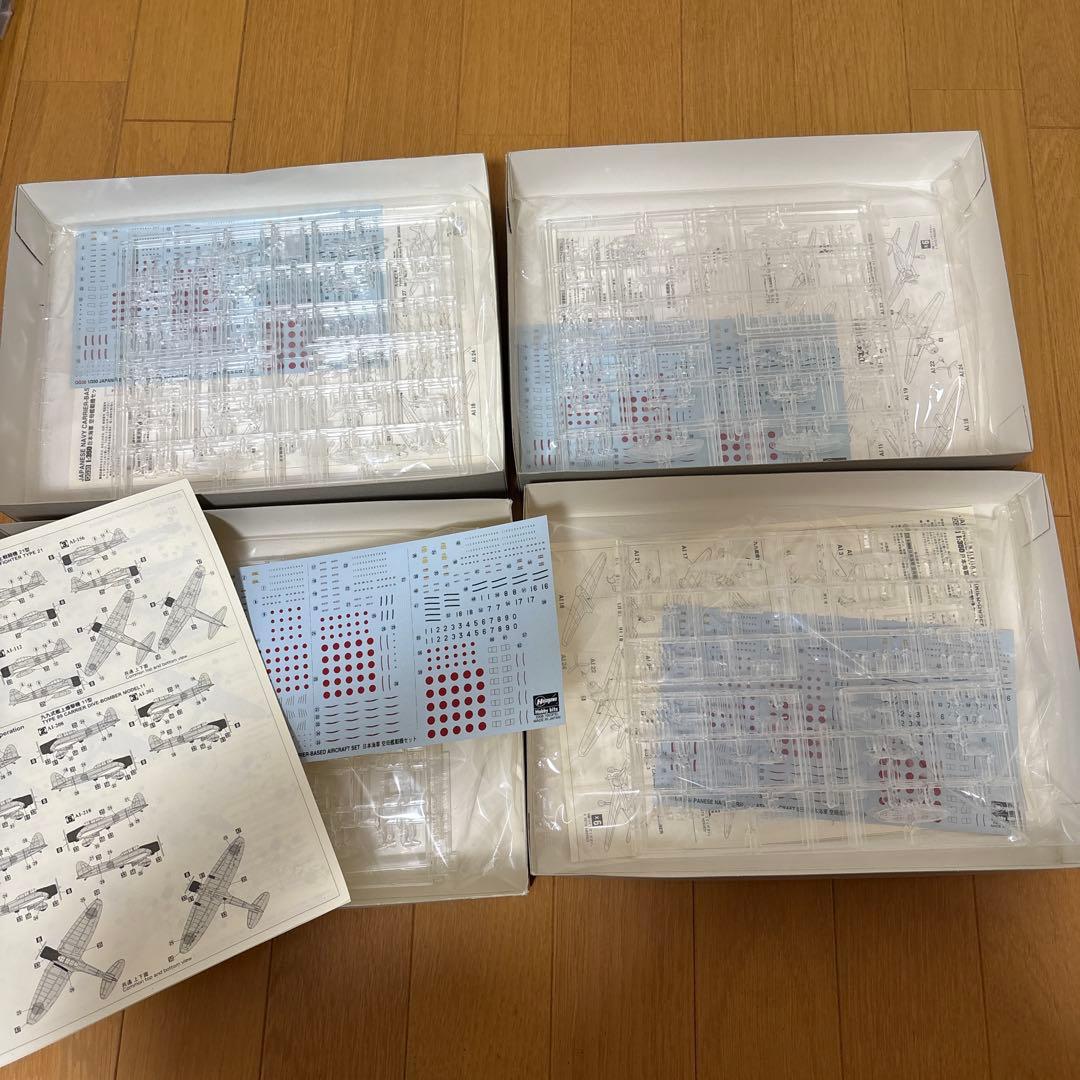 日本海軍 空母艦載機セット 1:350 ハセガワ