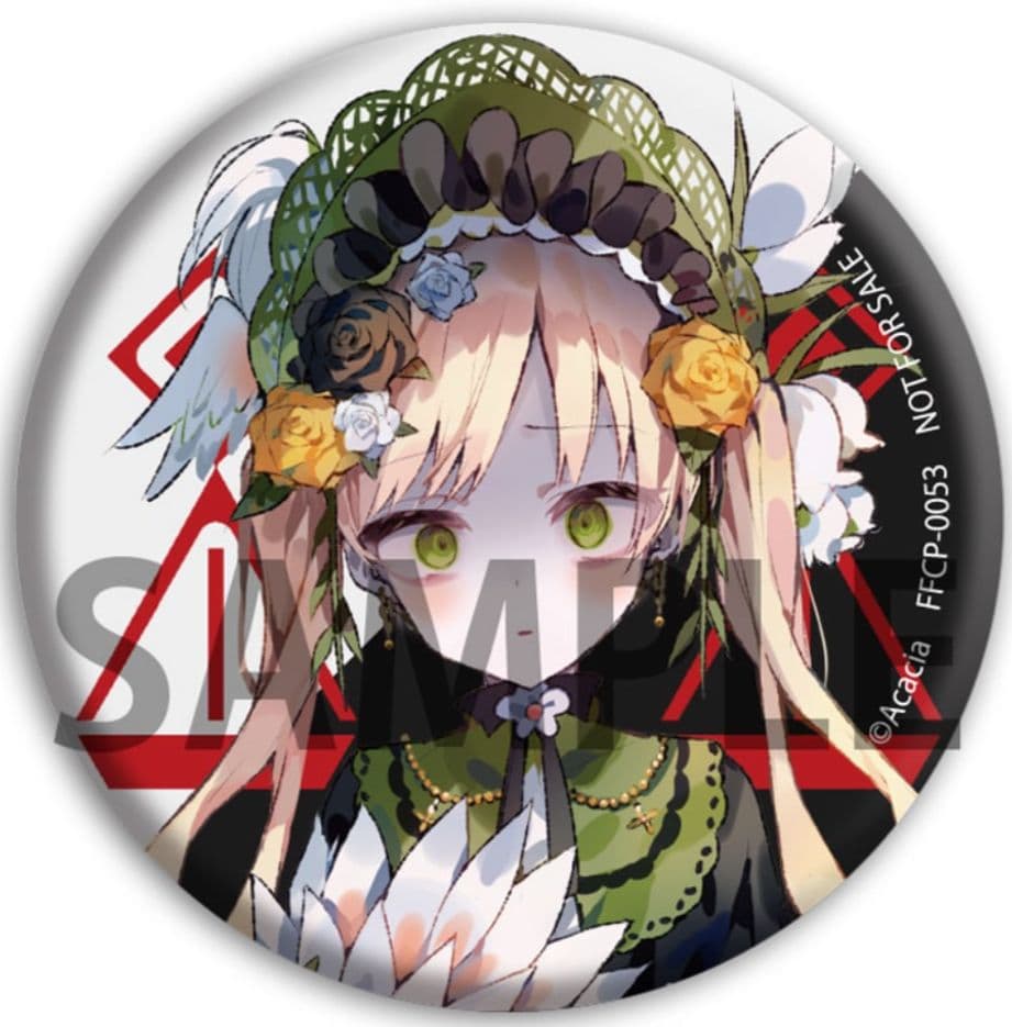 遠野ハンナ/未開封】魔法少女ノ魔女裁判 缶バッジ サントラ 特典 まのさば