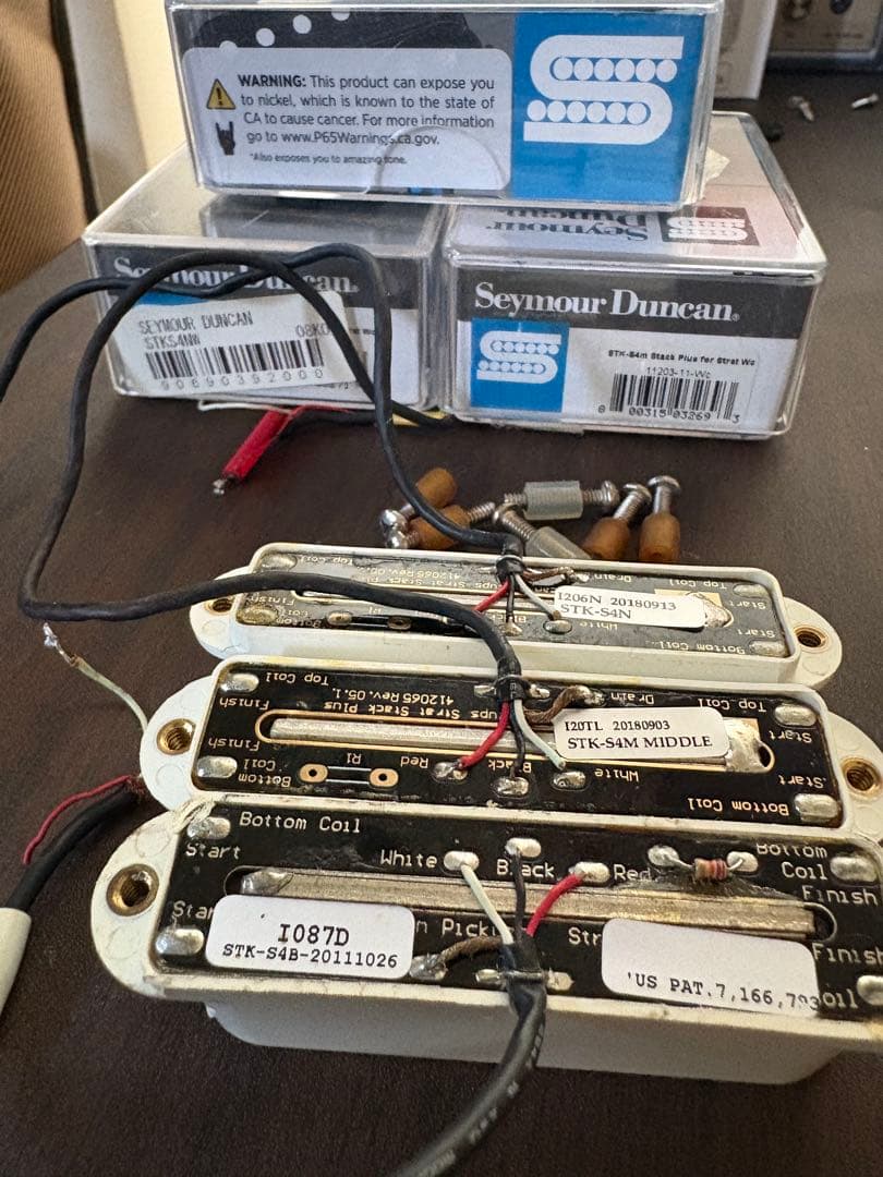 セイモアダンカン STK-S４ ３点SET Classic Stack