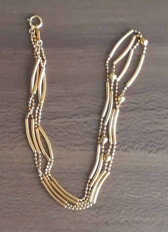 K18 切子ネックレス