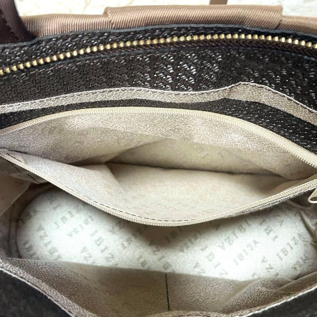 【美品】 IBIZA 2wayショルダーバッグ ベージュ　ポンパ　イビサ