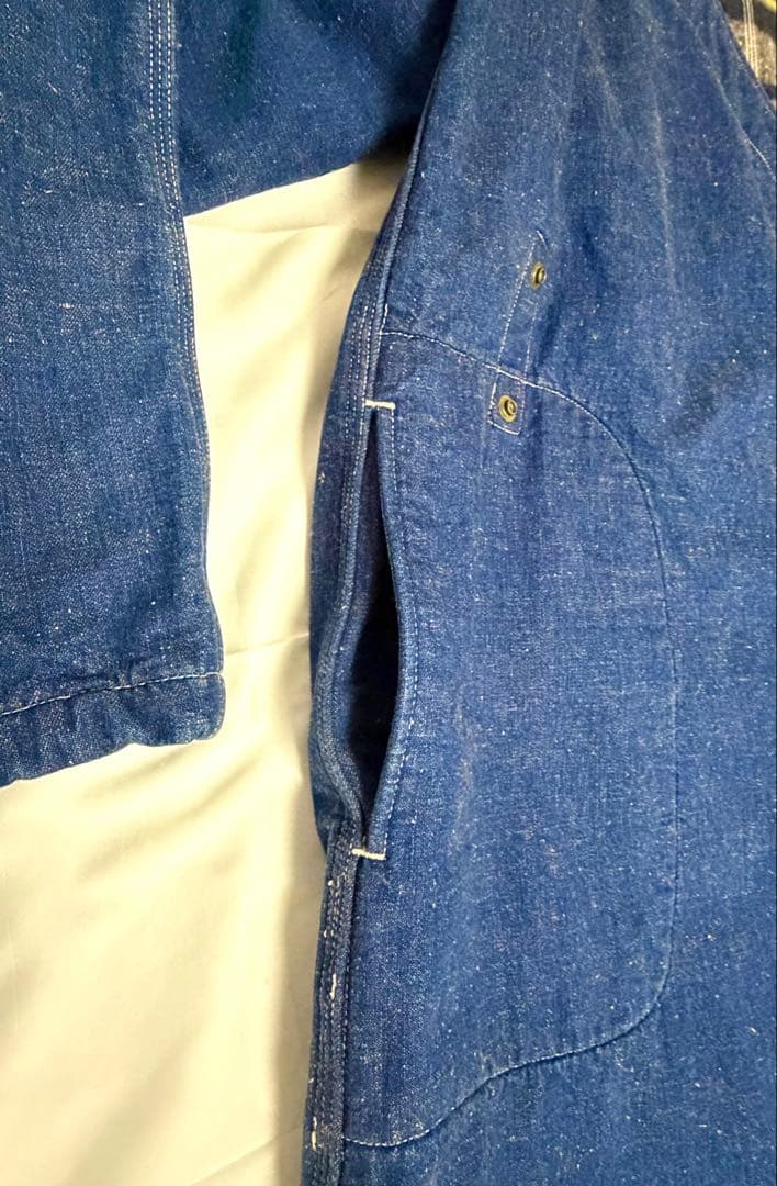 ニードルズ　デニム作務衣コート Sサイズ