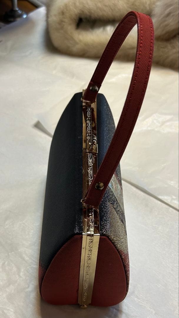 美品✨️】振袖フルセット レトロモダン 赤 黒 椿 1998年製 成人式