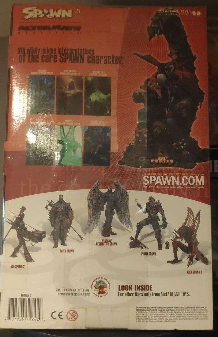 SPAWN 新品 未開封 美品 UVフィルム梱包 コレクション品