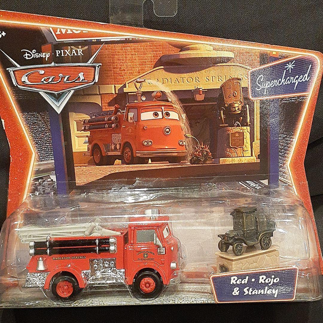 カーズ マテル社 ラジエータースプリングス １８台とスタンリー銅像セット