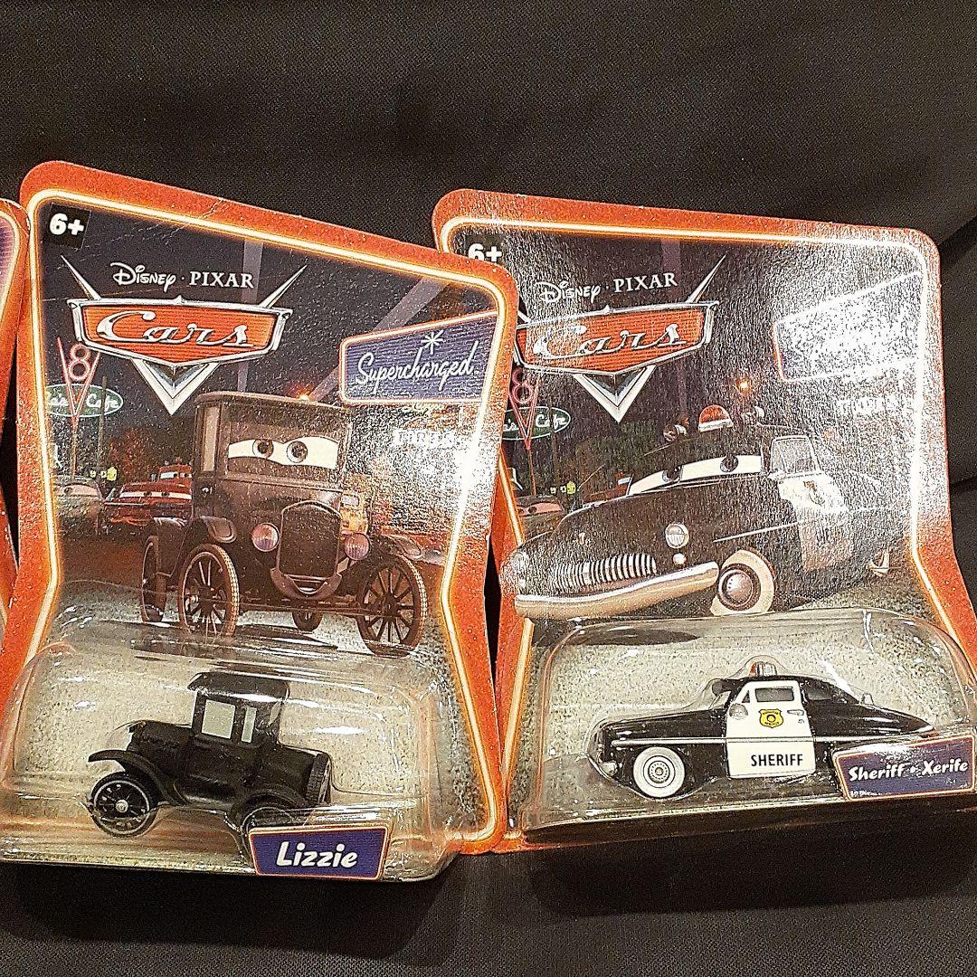 カーズ マテル社 ラジエータースプリングス １８台とスタンリー銅像セット