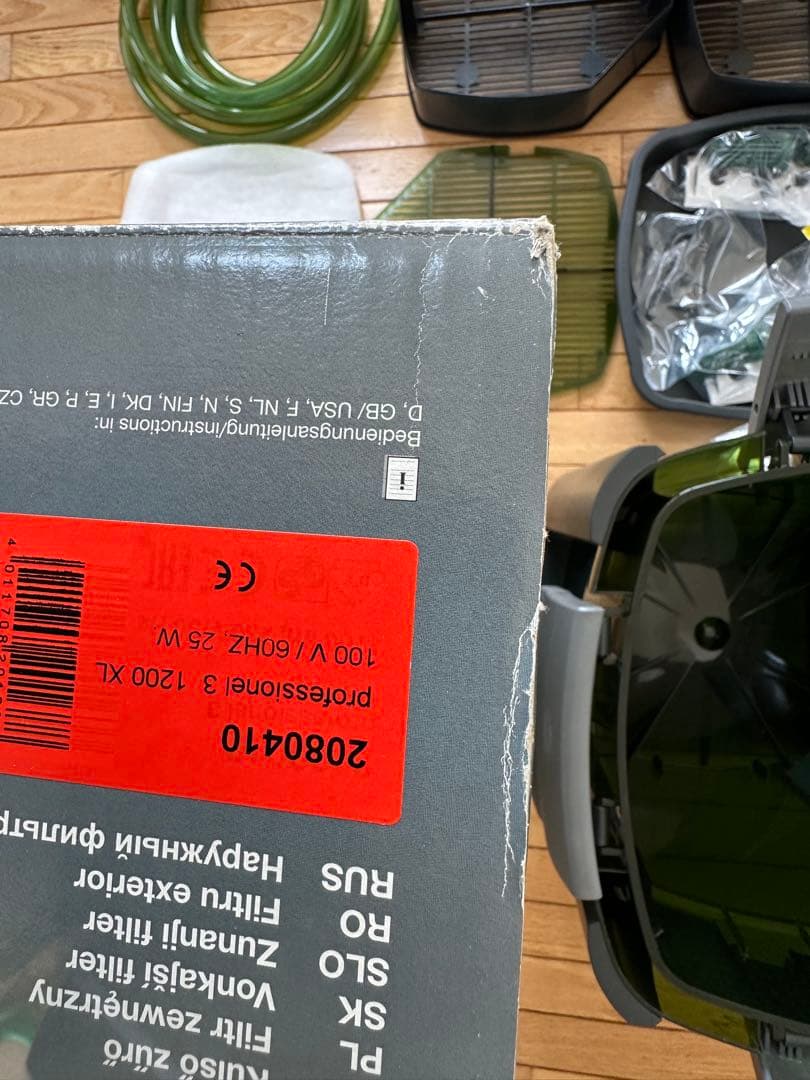 未使用]エーハイム プロフェッショナル 3 2080 外部フィルター 60Hz