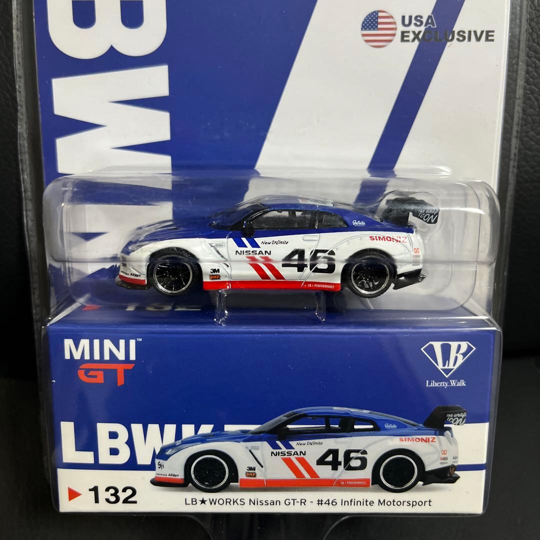 ミニカー minigt No.132 LB WORKS GTR R35 infenite