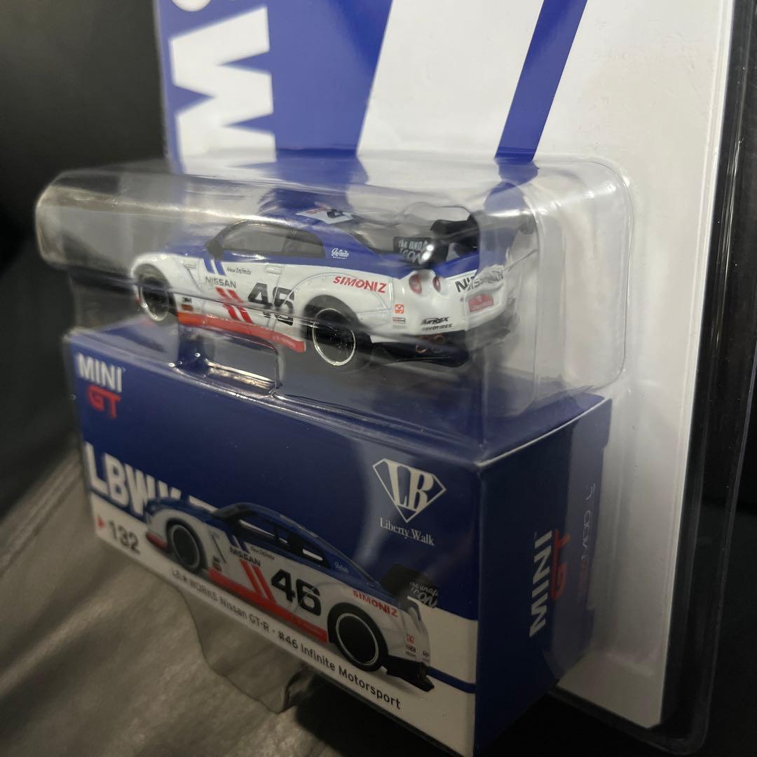 ミニカー minigt No.132 LB WORKS GTR R35 infenite