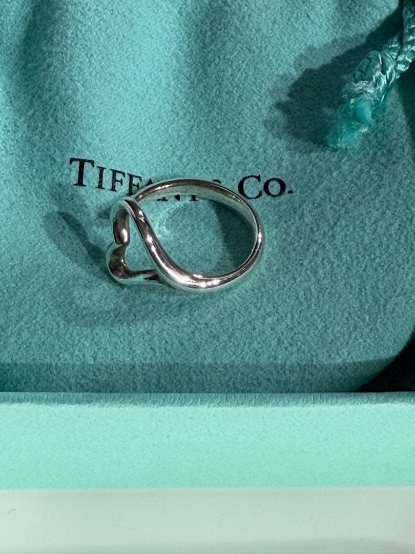 Tiffany&Co. ティファニー　オープンハート　リング　シルバー　指輪