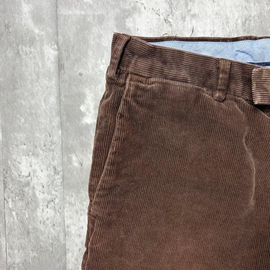 ラルフローレン ロゴタグ コーデュロイパンツ ブラウン W31 6171