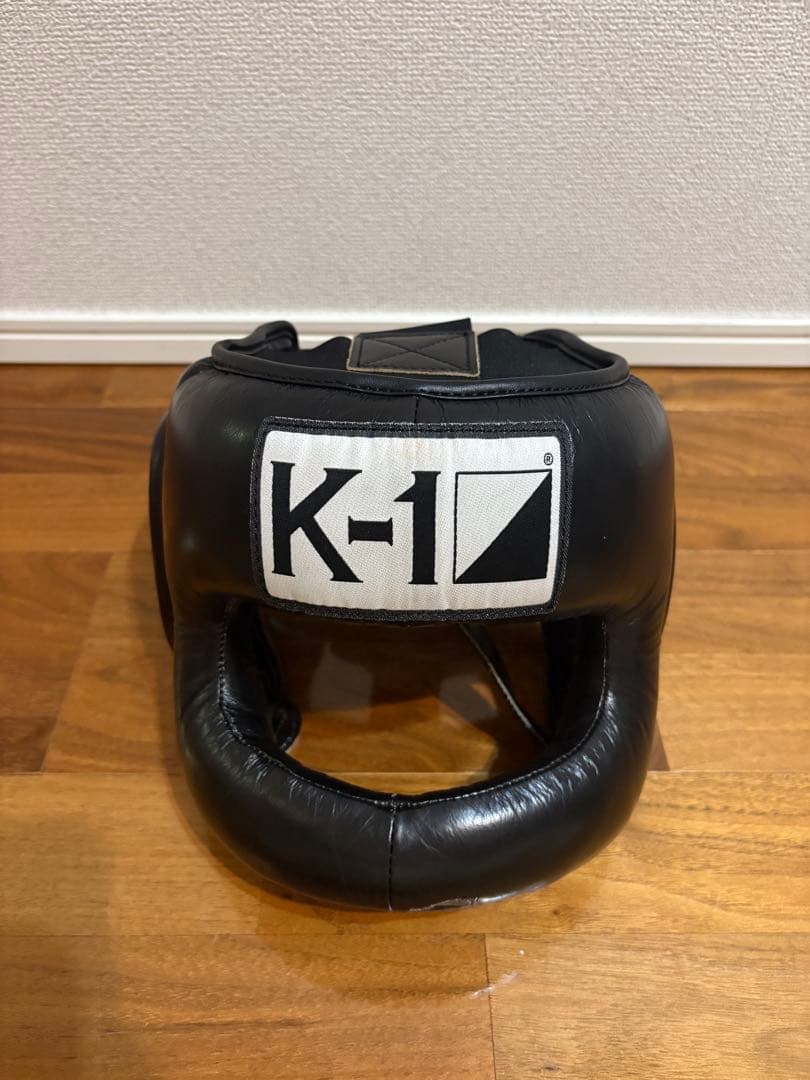 【美品】K-1 ヘッドギア Mサイズ ブラック キッズ用ヘッドギア(面付き) – K-1.SHOP