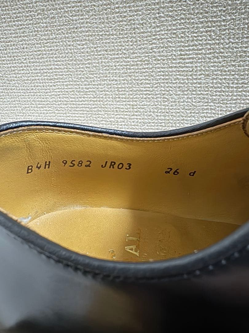 使用数回程度 REGAL プレーントゥ ブラック 26EE