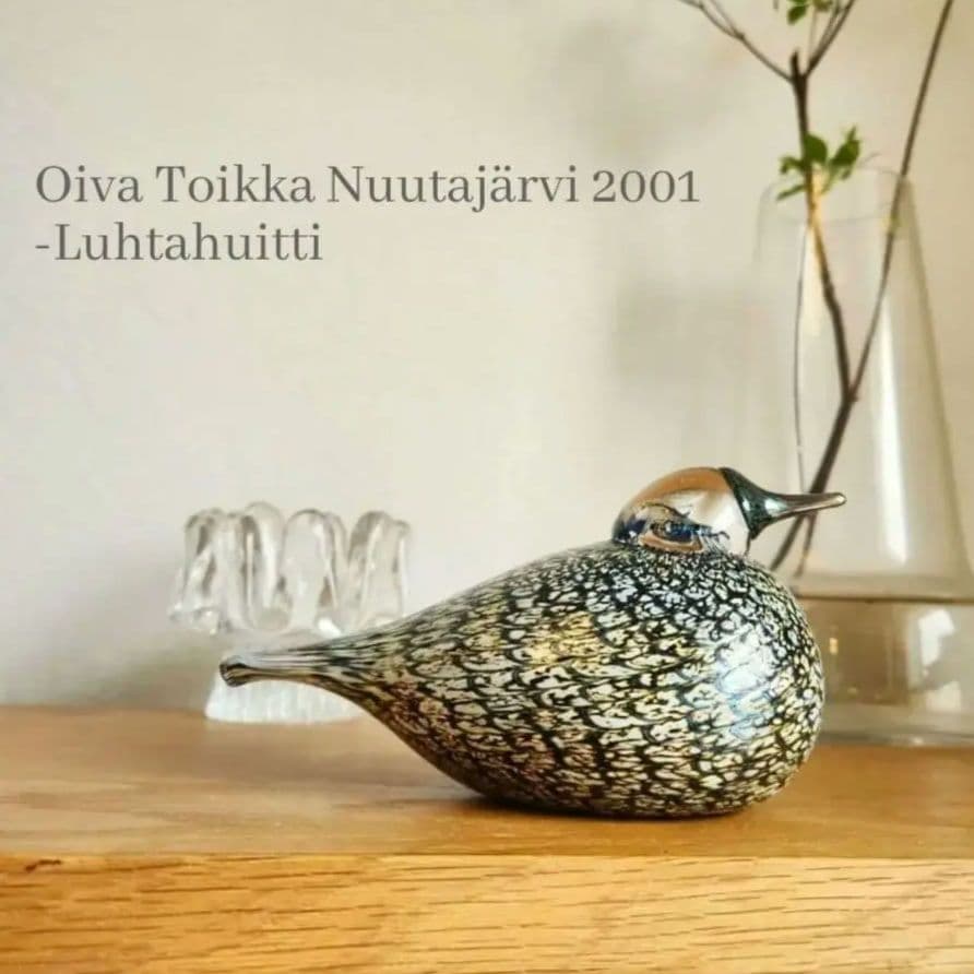 希少】iittala オイバトイッカ バード コモンクイナ 北欧 - メルカリ