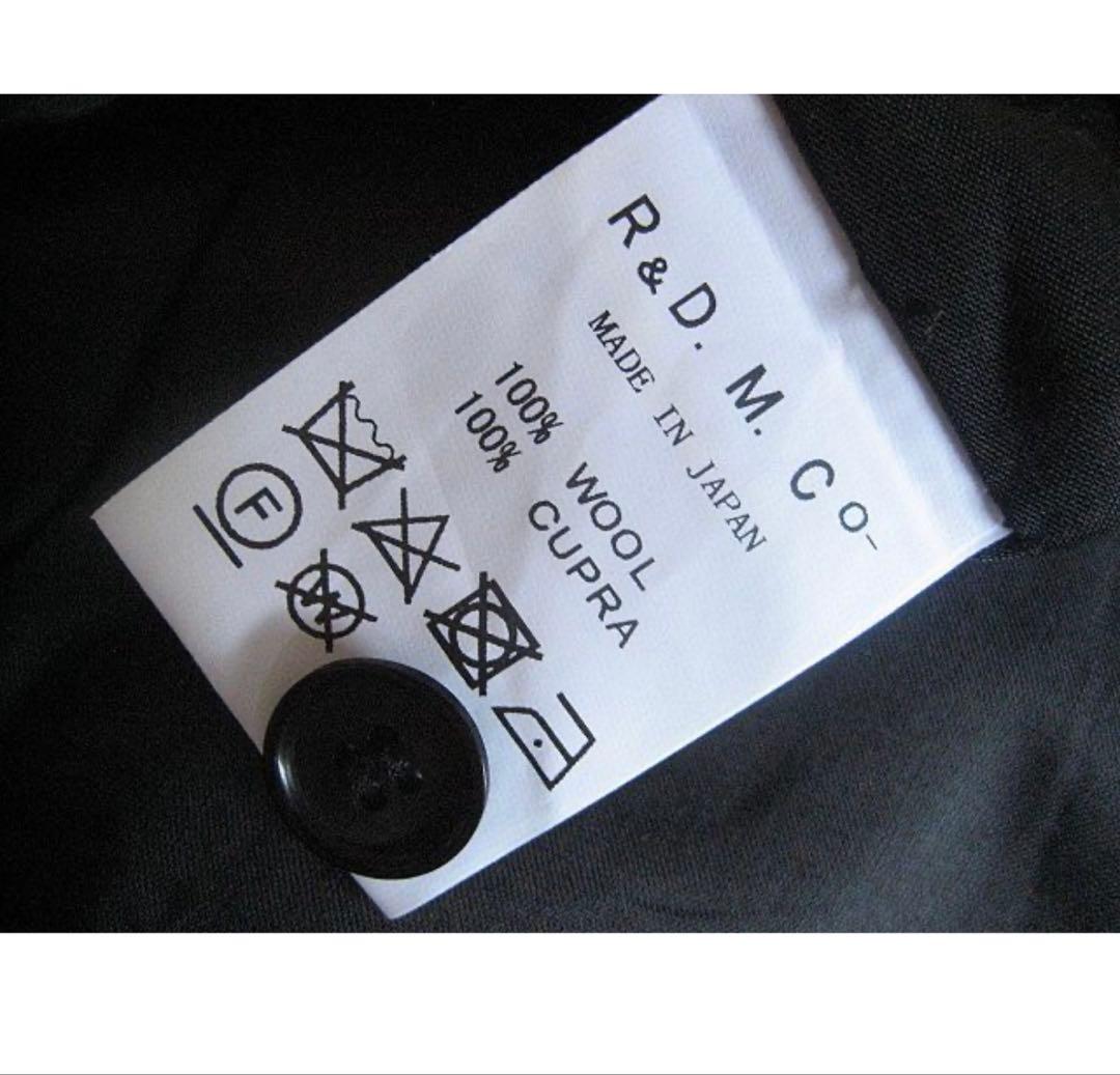 R&D.M.Co オールドマンズテーラー ウールサルエル テーパードパンツS