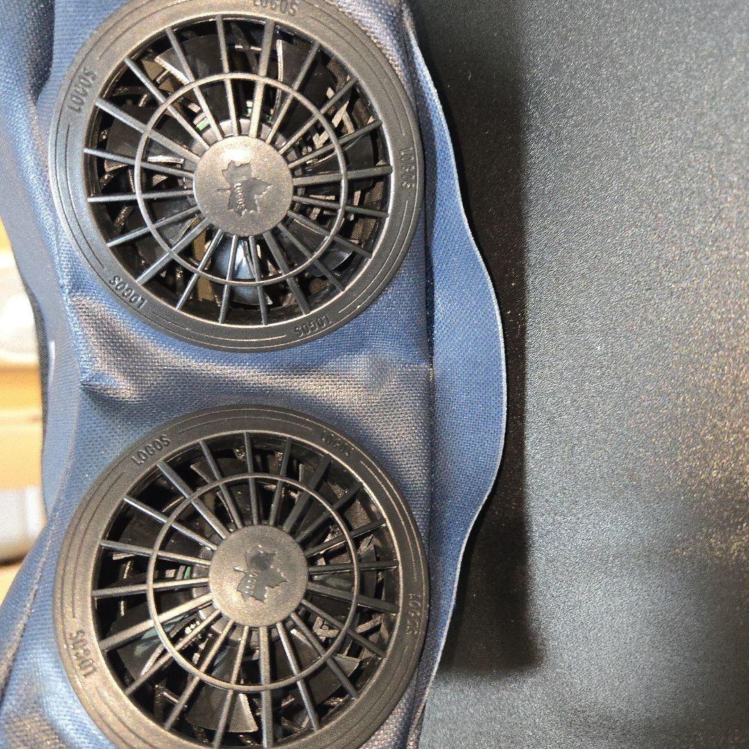 ロゴス LOGOS 野電 ボディエアコン Vツインクール 腰掛け扇風機