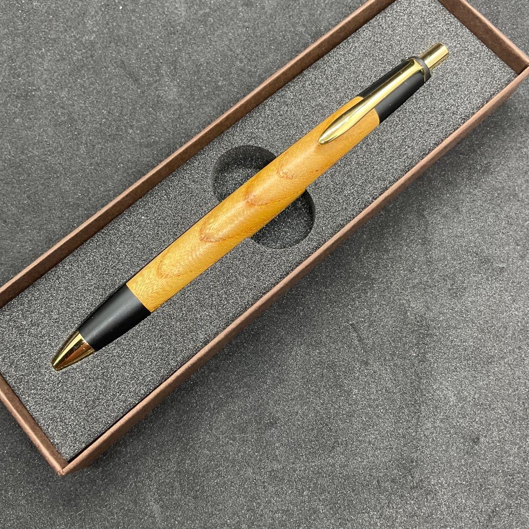 野原工芸 【新型】棗（ナツメ）のシャープペンシル シルバー（SANZO