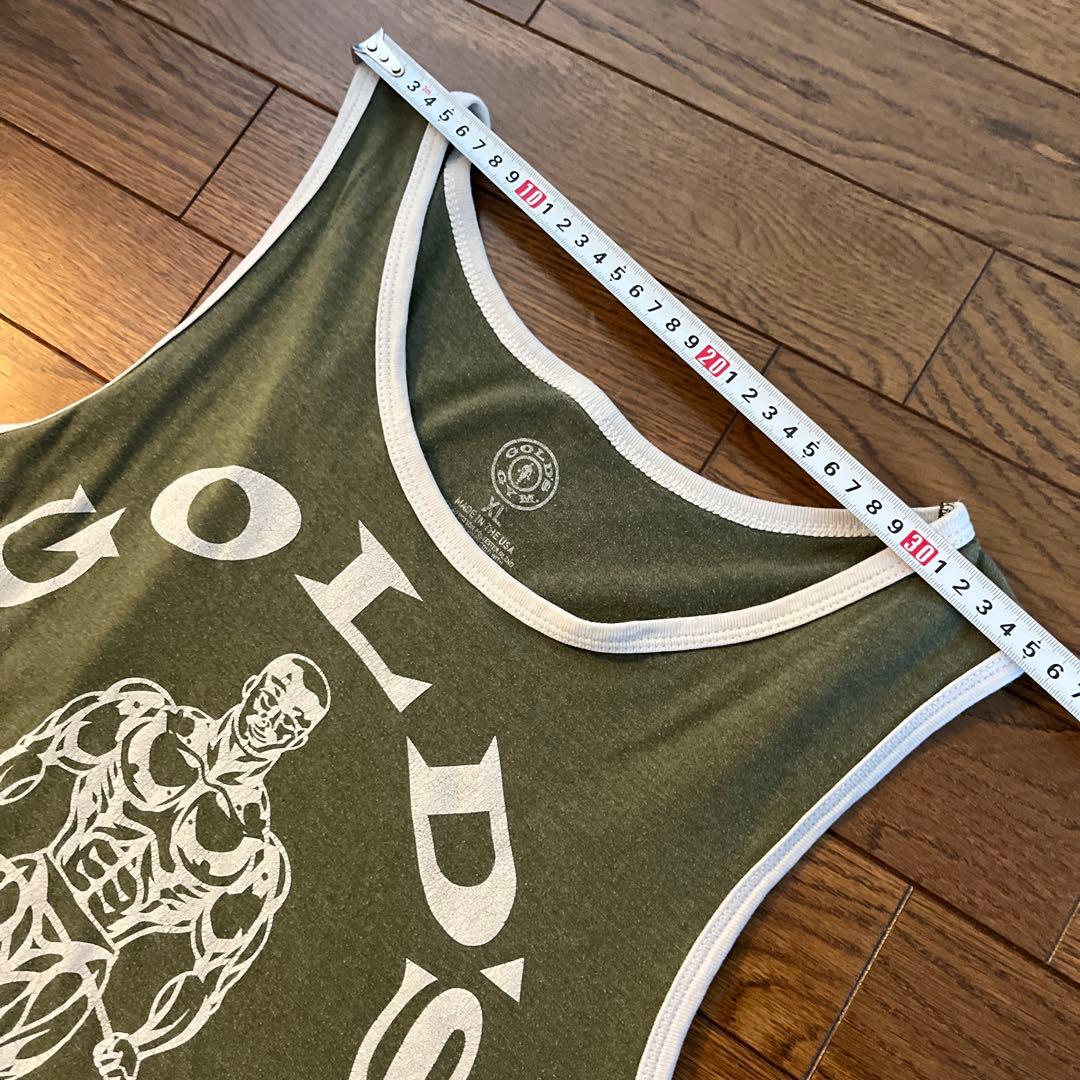 ゴールドジム リンガータンクトップ gold´s gym 鈴木雅 グリーン 緑