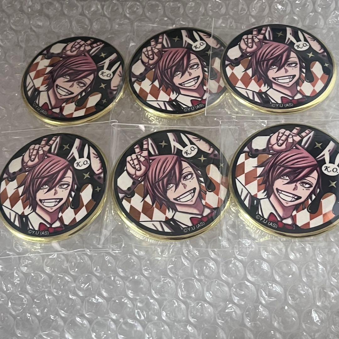 桃源暗鬼 バニー 缶バッジ メディコス 花魁坂京夜 桃源暗鬼 漫画展 花魁坂