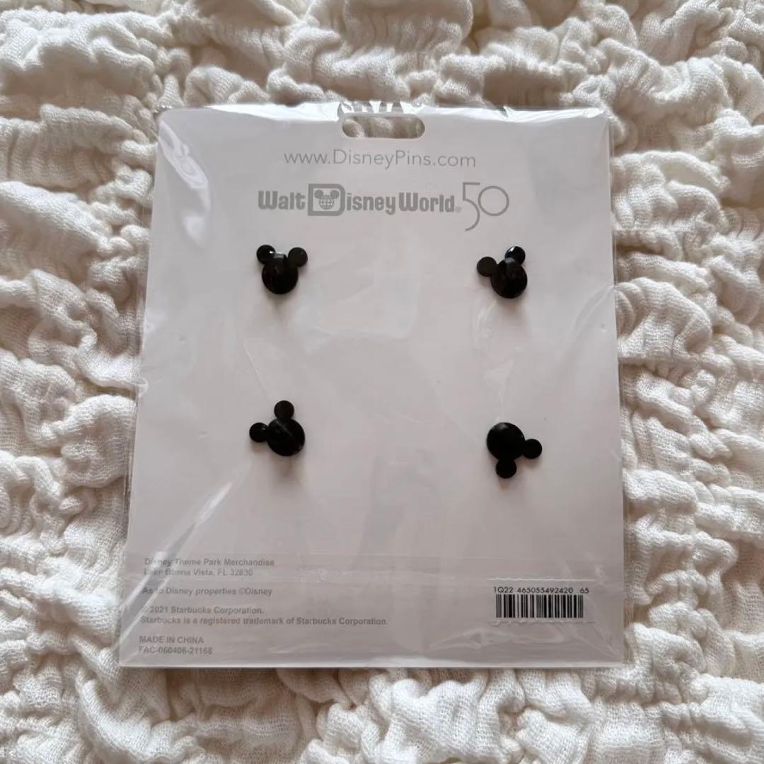 WDW50周年 ピンバッジセット ディズニー スターバックス コラボ 日本未