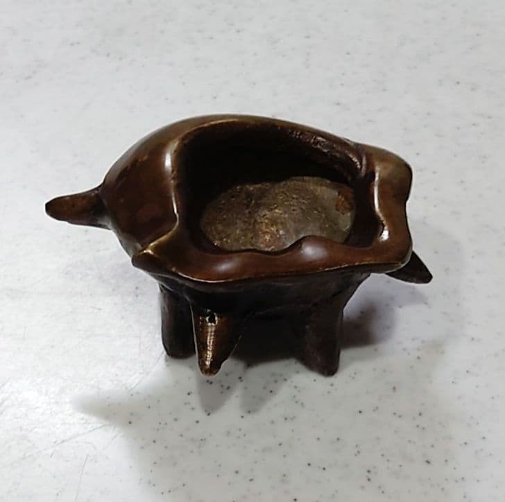 茶道具】七種蓋置 鋳銅 大野芳光作