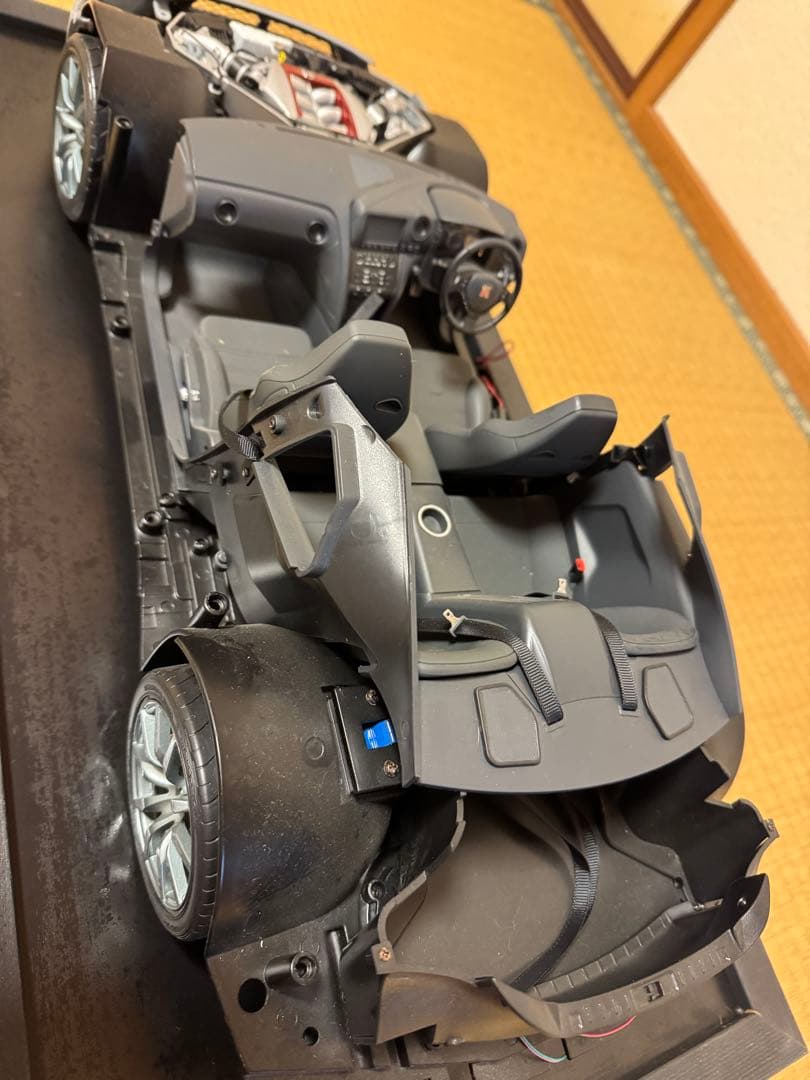 日産 NISSAN GT-R シルバー ディアゴスティーニ ジャンク品