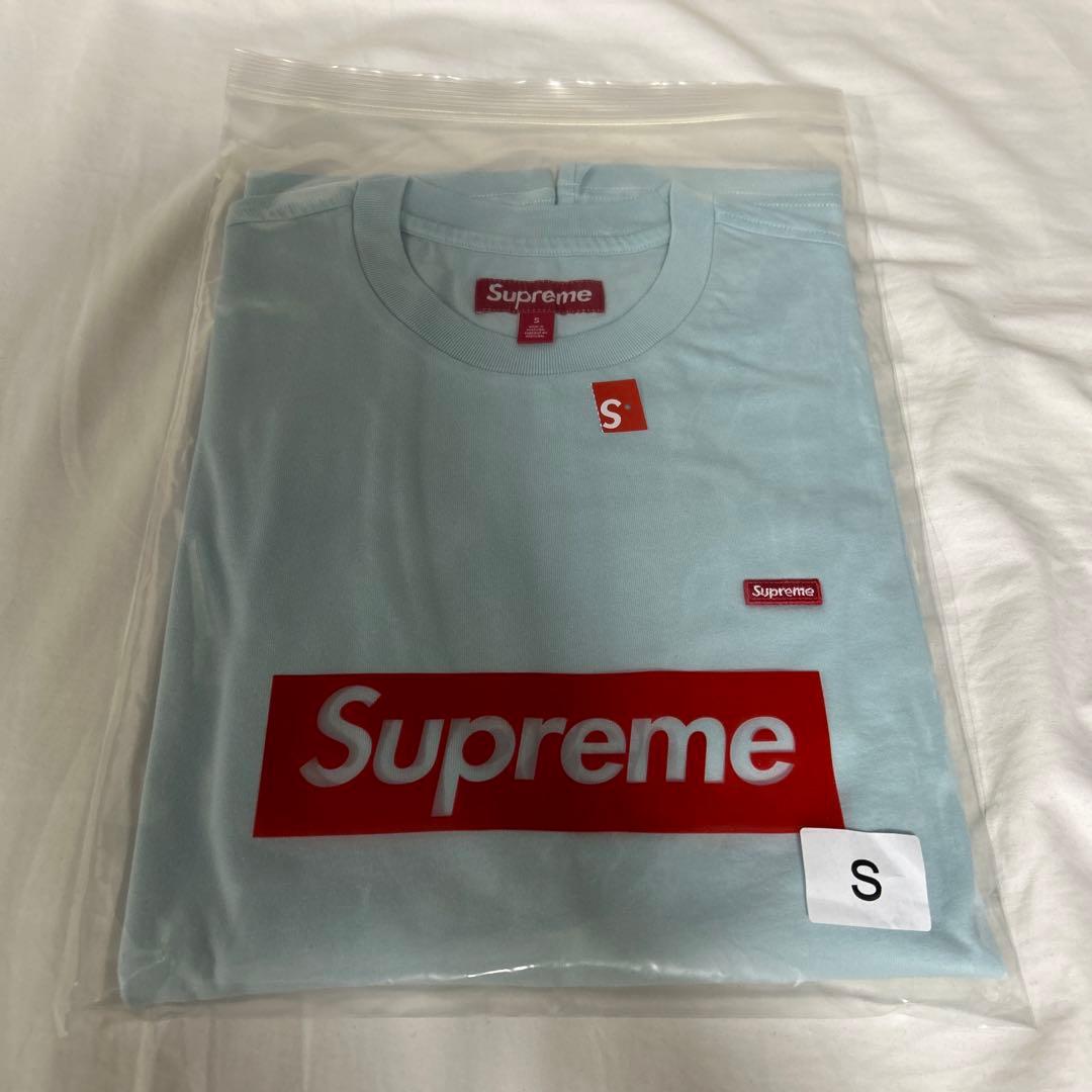 Supreme Small Box L/S Tee Light Blue S - メルカリ