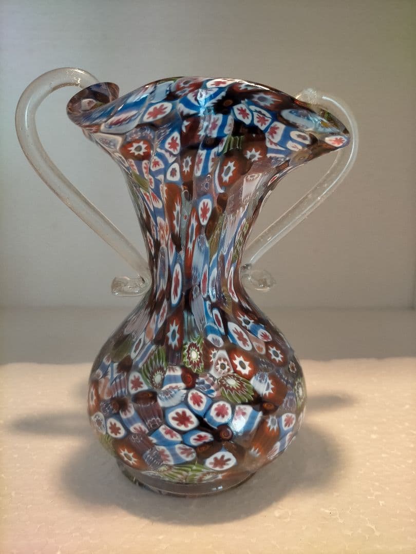 MURANO ムラノ ポイント ミルフィオリ グラス M109244483低 価格