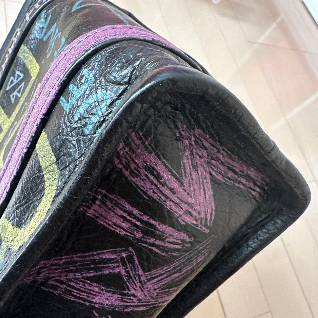 最終値下げ❗️バレンシアガ　トートバッグ　2way　バザール　Graffiti S