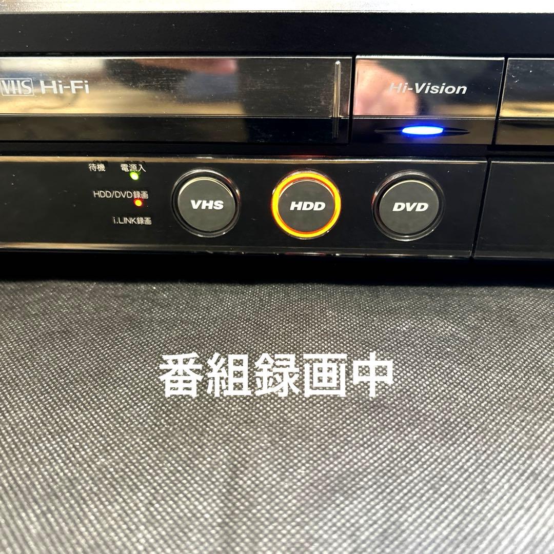 【HDD/DVD/VHS】SHARP AQUOS DV-ACV52