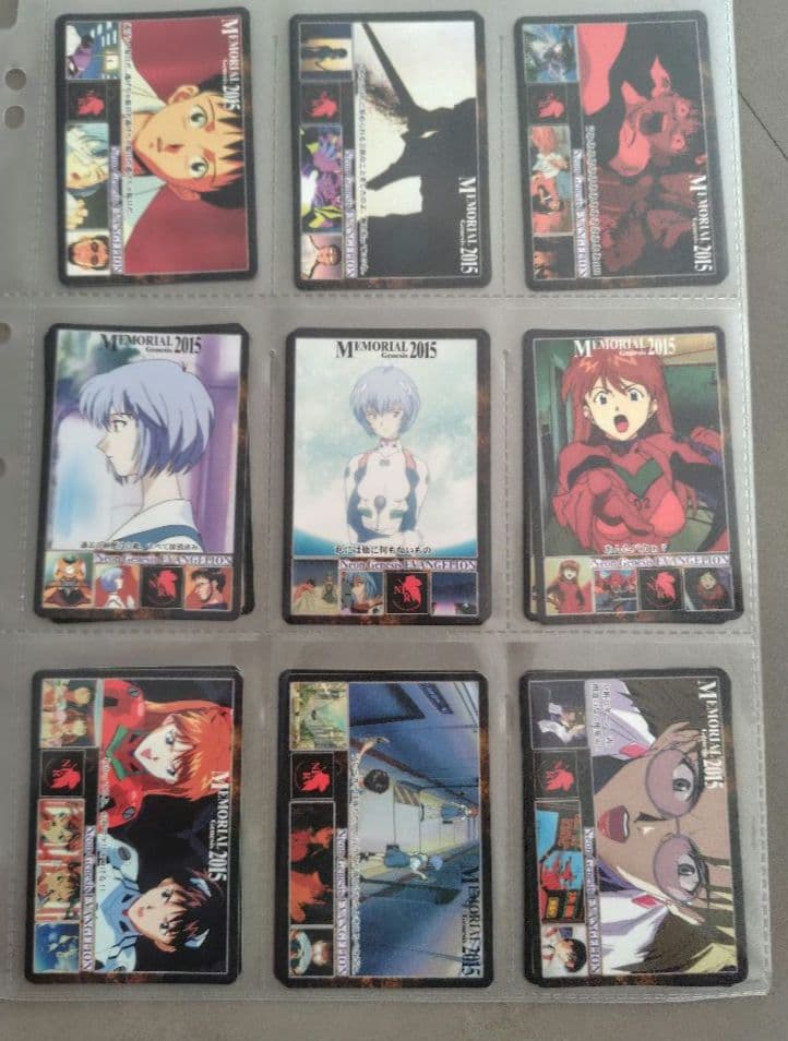 【当時物】エヴァンゲリオン　カード類まとめ