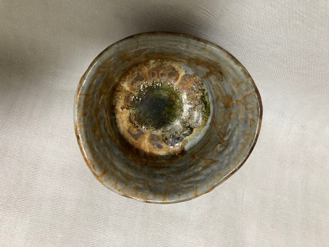 スコネコ専用木戸貞昭／土灰志野茶碗／昭43