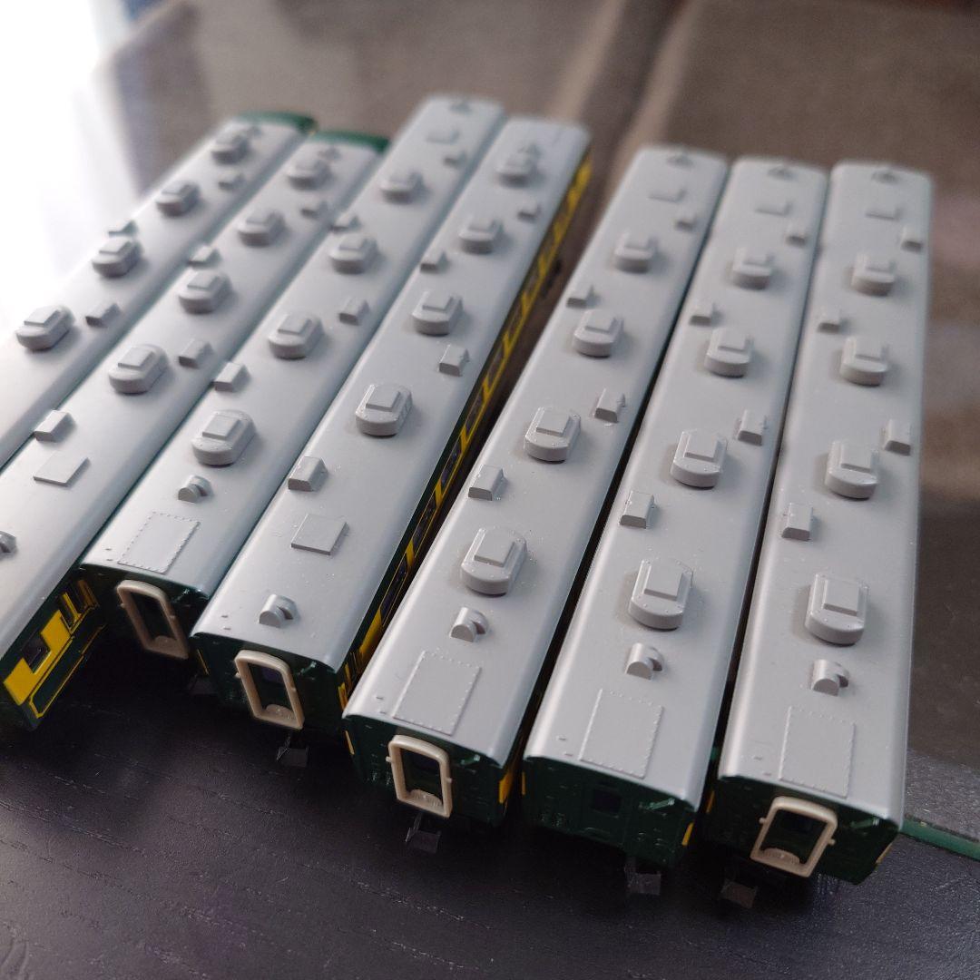 【Nゲージ】TOMIX サロンカーなにわ JR 14-700系客車 7両