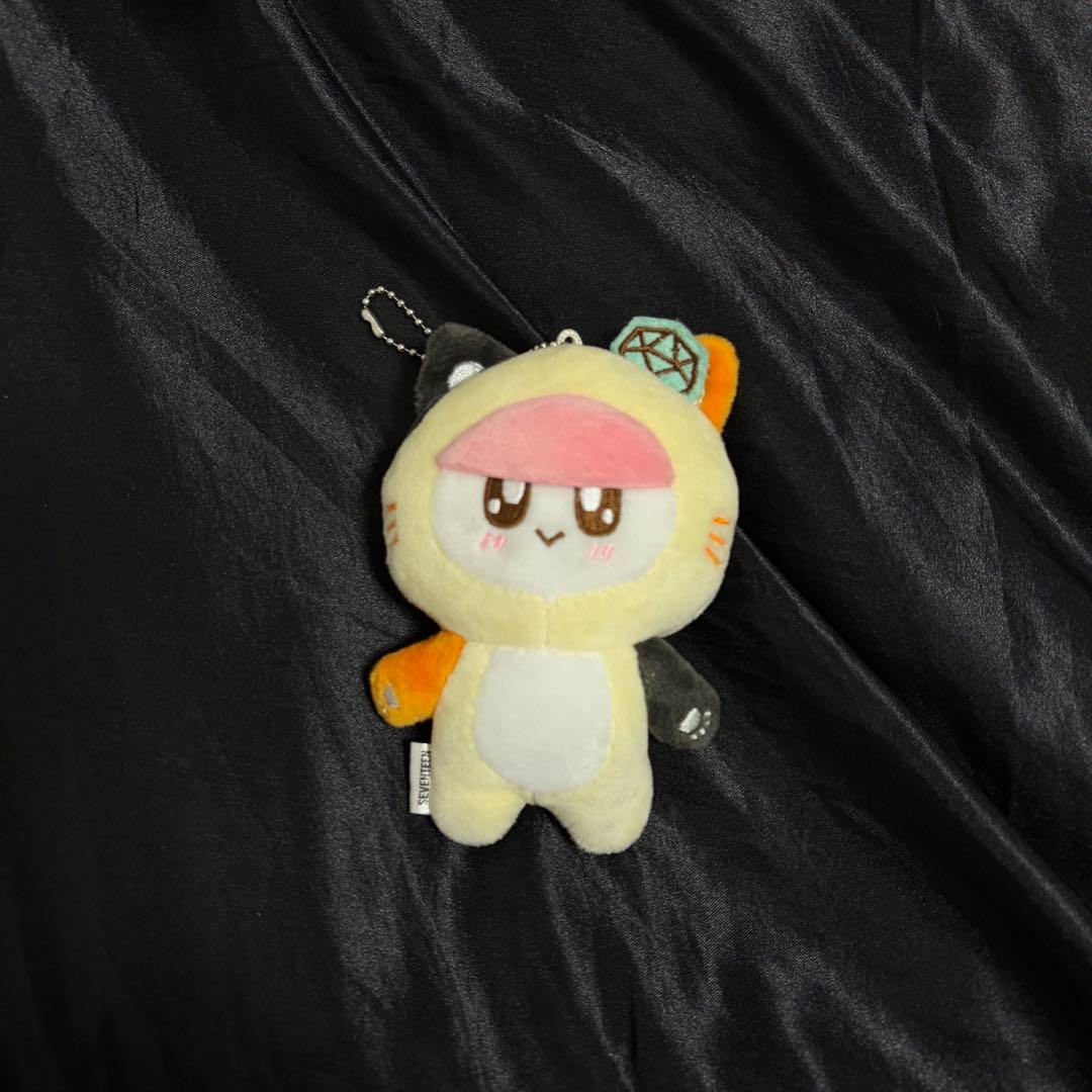 ボンボンイ ぬいぐるみ ネコ キーホルダーSEVENTEEN セブチ - メルカリ