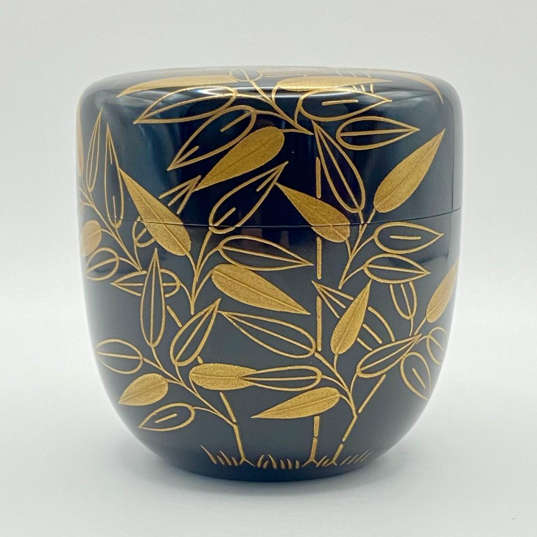 大棗 笹蒔絵 中村恭蔵 共箱入 茶道具 薄茶器 漆芸 伝統工芸品 - メルカリ