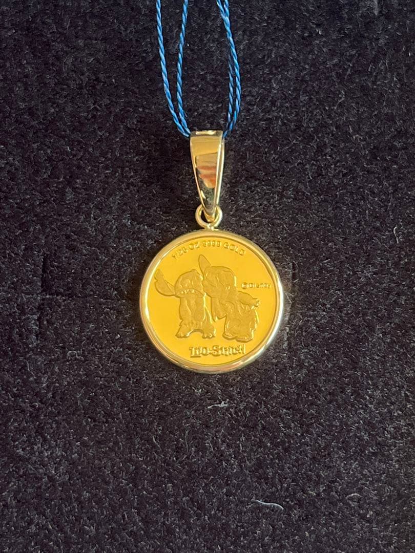 K.UNO/ケイウノ】 ディズニー TREASURE リロ＆スティッチ メダル