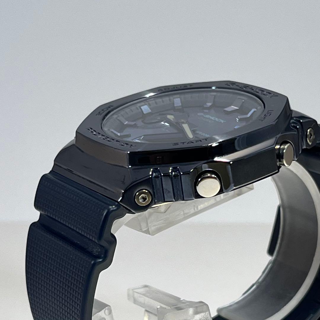 G-SHOCK GM-2100N ネイビー メンズ腕時計 カシオーク 電池新品