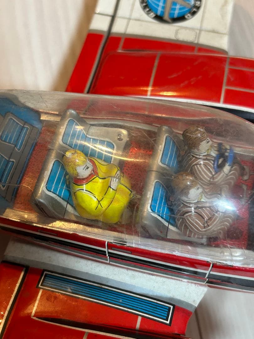 アサヒ 旭玩具 パイパー ツイン コマンチ 70年代 ブリキ 飛行機 日本製