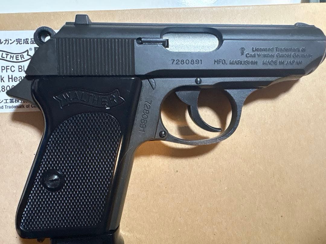 Walther PPK 発火式モデルガン マルシン