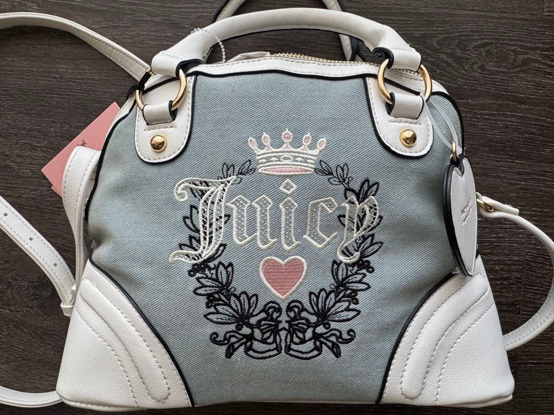 【新品】Juicy Couture ジューシークチュール デニムショルダーバッグ