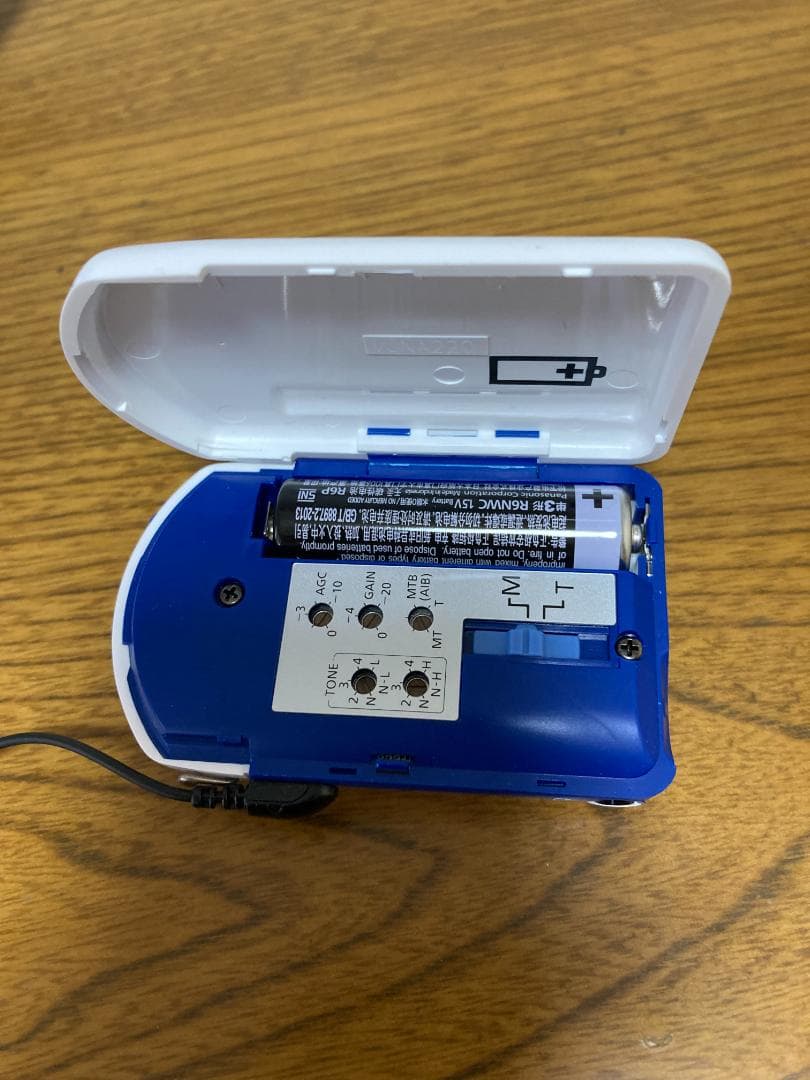 パナソニック] ポケット型 アナログ 集音器 WH-A27 ホワイト S-TN 2224