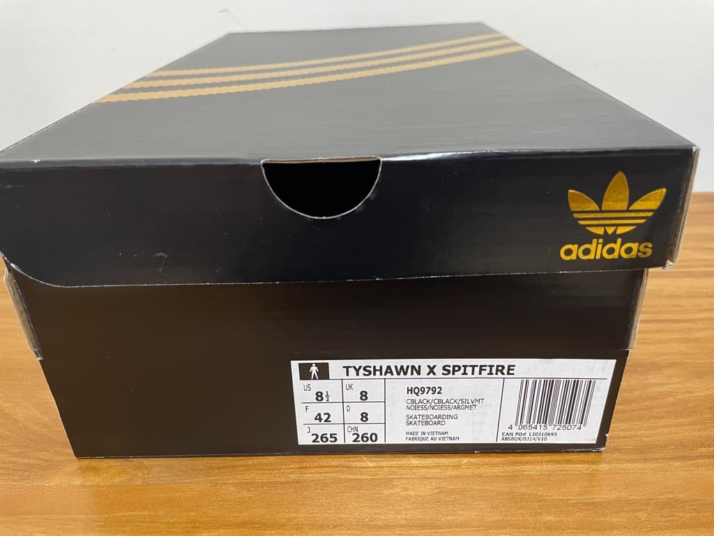 美品★adidas TYSHAWN X SPITFIRE 26.5㎝★アディダス