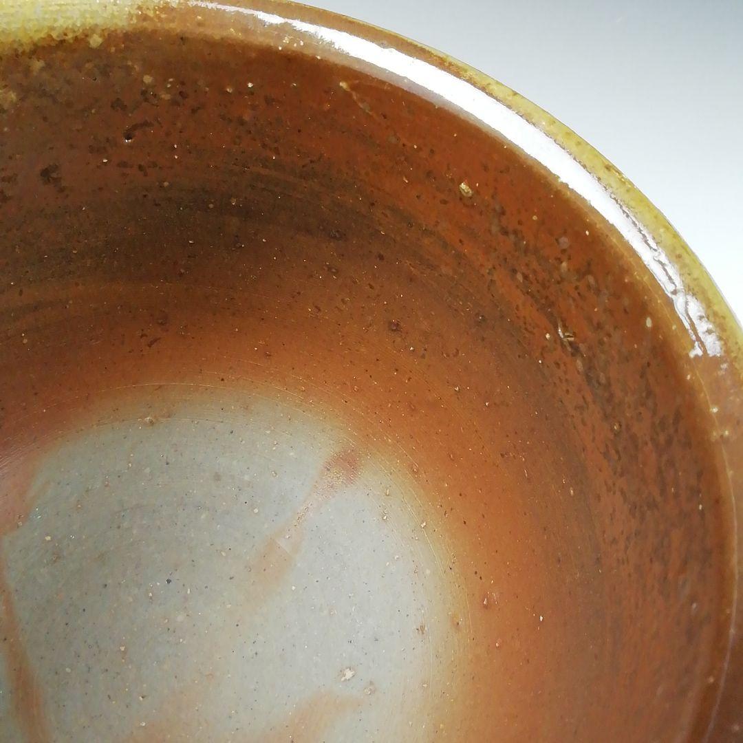 T83 茶碗 『備前茶碗』『南燦窯 近英夫』 共箱 抹茶碗 茶道具