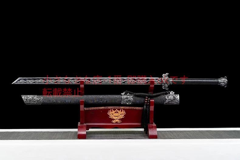 雷龍唐横刀 古兵器 武具 刀装具 日本刀 模造刀 居合刀