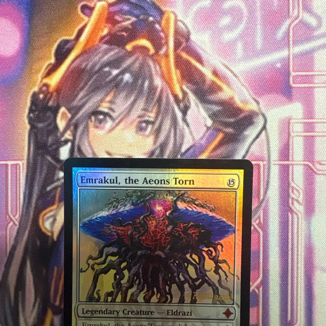 MTG 引き裂かれし永劫、エムラクール 英語 プロモFOIL ROE - メルカリ