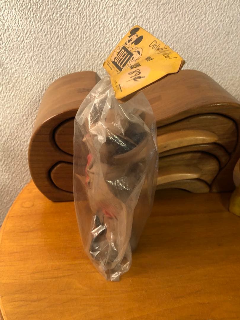 ビンテージ 60s ミッキーマウス ウォルトディズニー ソフビ レトロ 人形