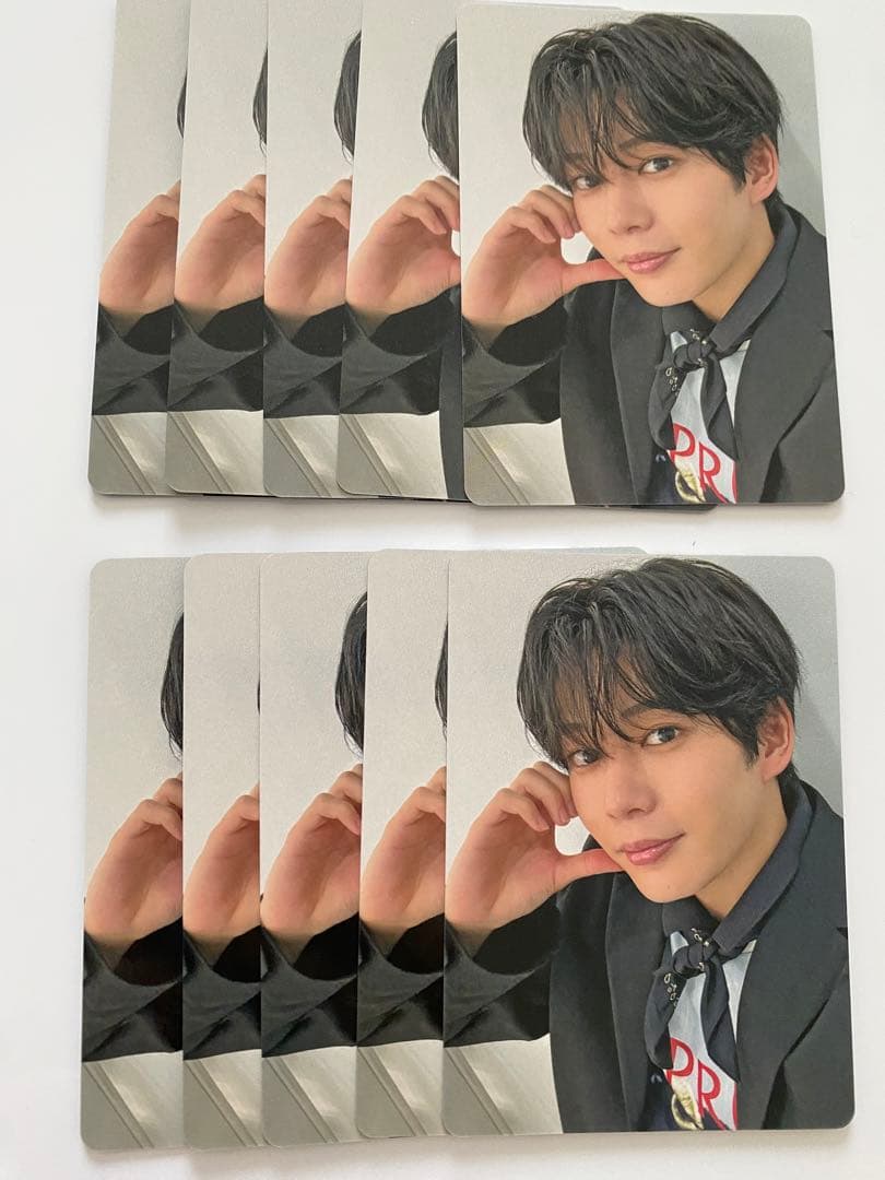 なにわ男子 長尾謙杜 アシンメトリー / Black Nightmare トレカ なにわ